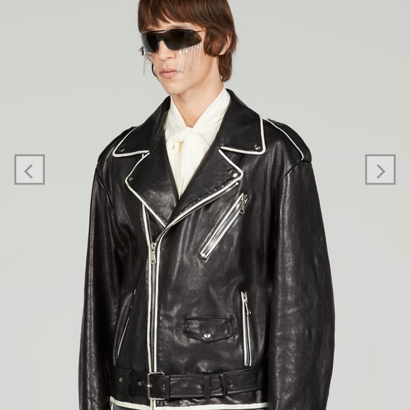 Gucci Other - Gucci Leather Jacket 2023 For Sale Like New